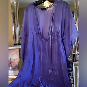 Purple Ombré Summer Coverup